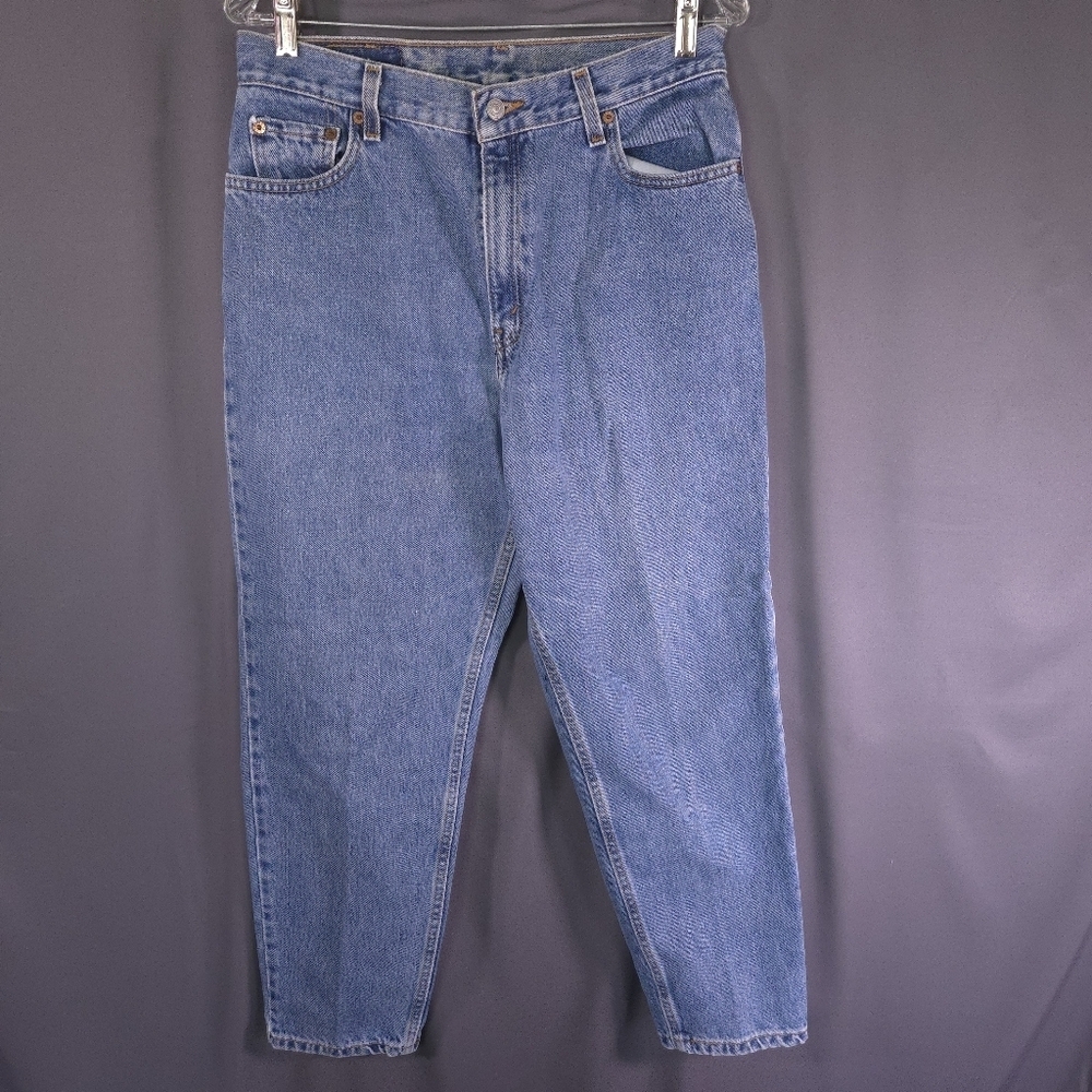 Levi's 550 Relaxed Fit‎ Tapered Leg Jeans Light Wash  Y2K Size 12S